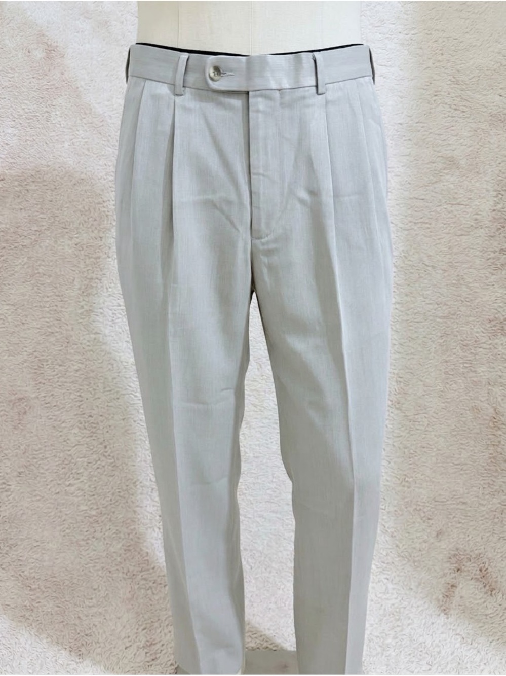 Perry Ellis Portfolio Men's Pants 32x30 Polyester khaki Casual - 087